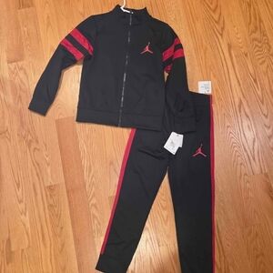 Jordan Black Tracksuit with Logo